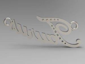 pendant 60 3D Print Model
