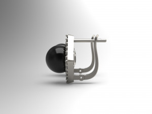 earring 42 3D Druckmodell