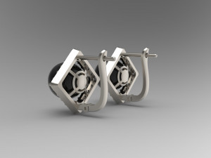 earring 42 3D Druckmodell
