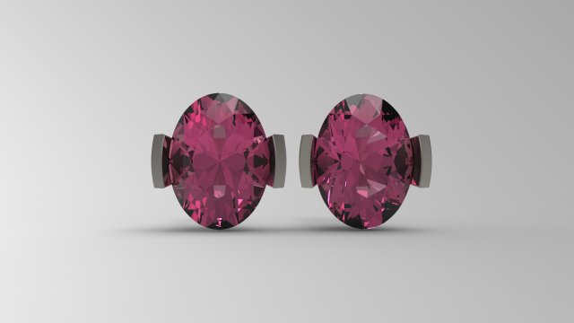 earring 43 3D Baskı Modeli .c4d .max .obj .3ds .fbx .stl .blend 