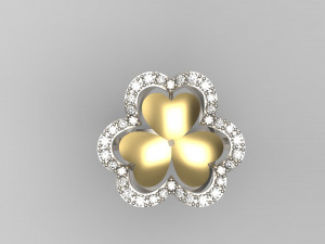 woman solitaire ring 109 3D Print Model