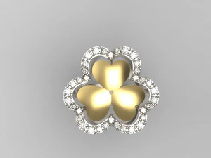 woman solitaire ring 109 3D Print Model