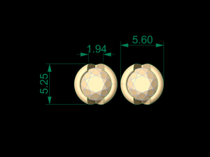 earring 44 3D Print Model