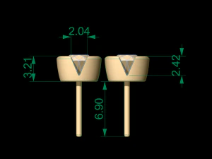 earring 44 3D Print Model