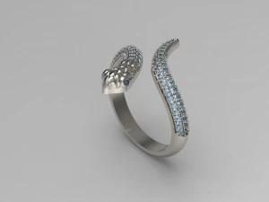 snake ring 3D Print Model