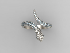 snake ring 3D Print Model