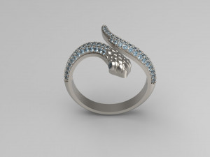 snake ring 3D Print Model