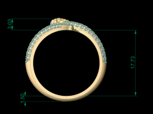 snake ring 3D Print Model
