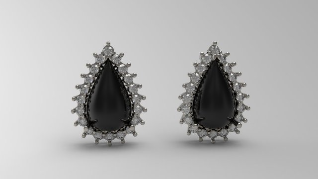 earring 45 3D Baskı Modeli .c4d .max .obj .3ds .fbx .stl .blend 