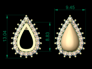 earring 45 3D Baskı Modeli
