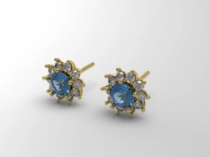 earring 46 3D Print Model