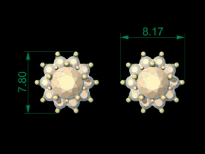 earring 46 3D Print Model