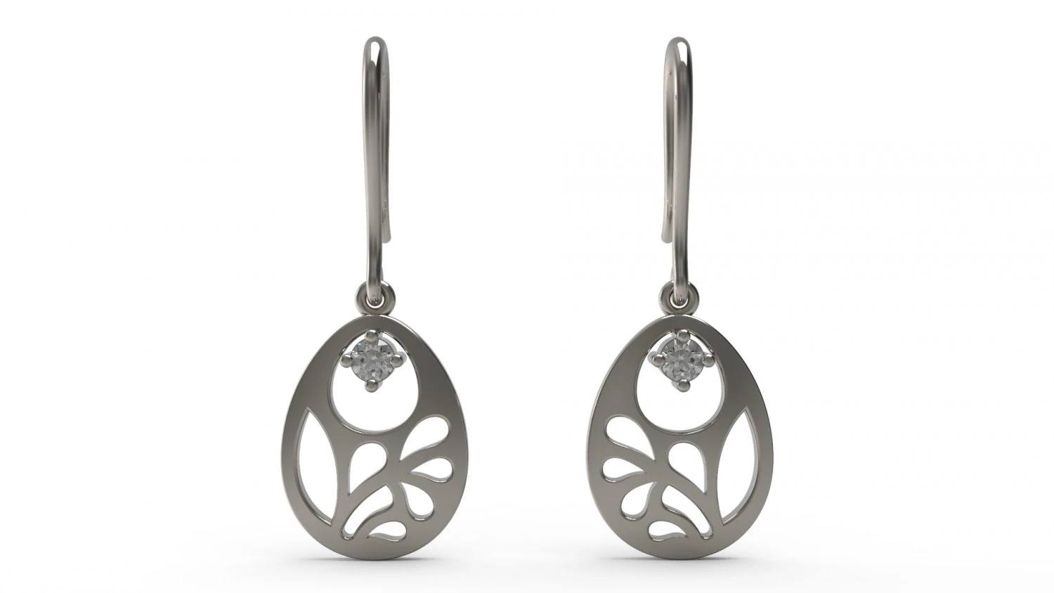 earring 47 3D Print Model .c4d .max .obj .3ds .fbx .stl .blend
