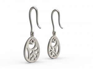 earring 47 3D Принт Модель