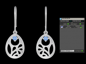 earring 47 3D Принт Модель