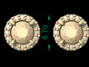 earring 49 Modello di stampa 3D