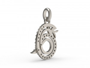snake pendant 62 3D 프린트 모델