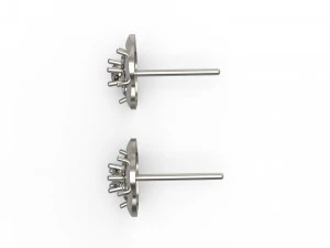 flower earring 50 3D Print Model