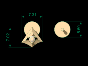 earring 51 3D printmodel