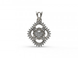 pendant 64 3D Print Model