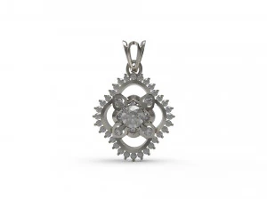 pingente 64 Modelo de Impressão 3D