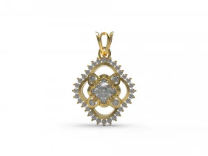 pendant 64 3D Print Model