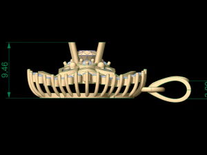 pendant 64 3D Print Model