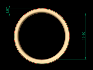 man celtic band ring 20 3D Принт Модель