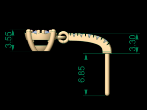 earring 52 3D Print Model