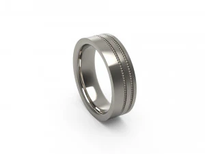 man band ring 21 3D Print Model