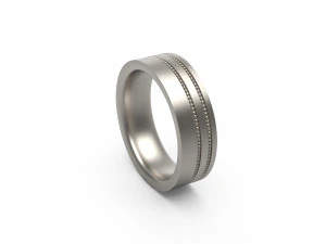 man band ring 21 3D Print Model