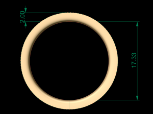 man band ring 21 Modello di stampa 3D