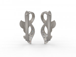 earring 53 3D Print Model