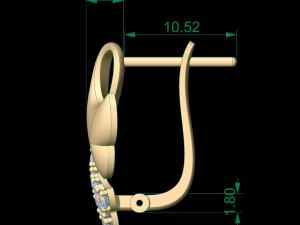 earring 53 3D Print Model