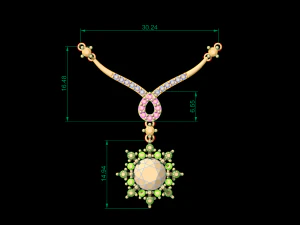 pendant 67 3D Print Model