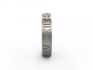 man band ring 22 3D Print Model