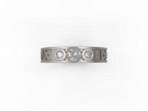 man band ring 22 3D प्रिंट मॉडल