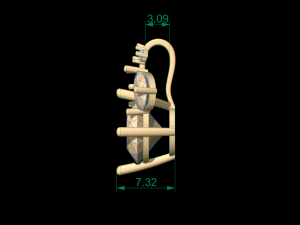 pendant 68 Modelo de Impressão 3D