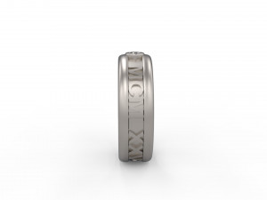 man band ring 23 3D-printmodel