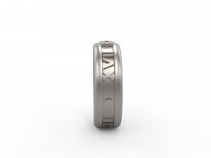man band ring 23 3D-printmodel