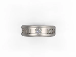 man band ring 23 3D Print Model