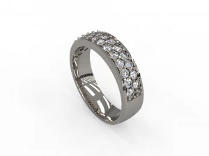 kadın band y&uuml;z&uuml;k 117 3D Baskı Modeli