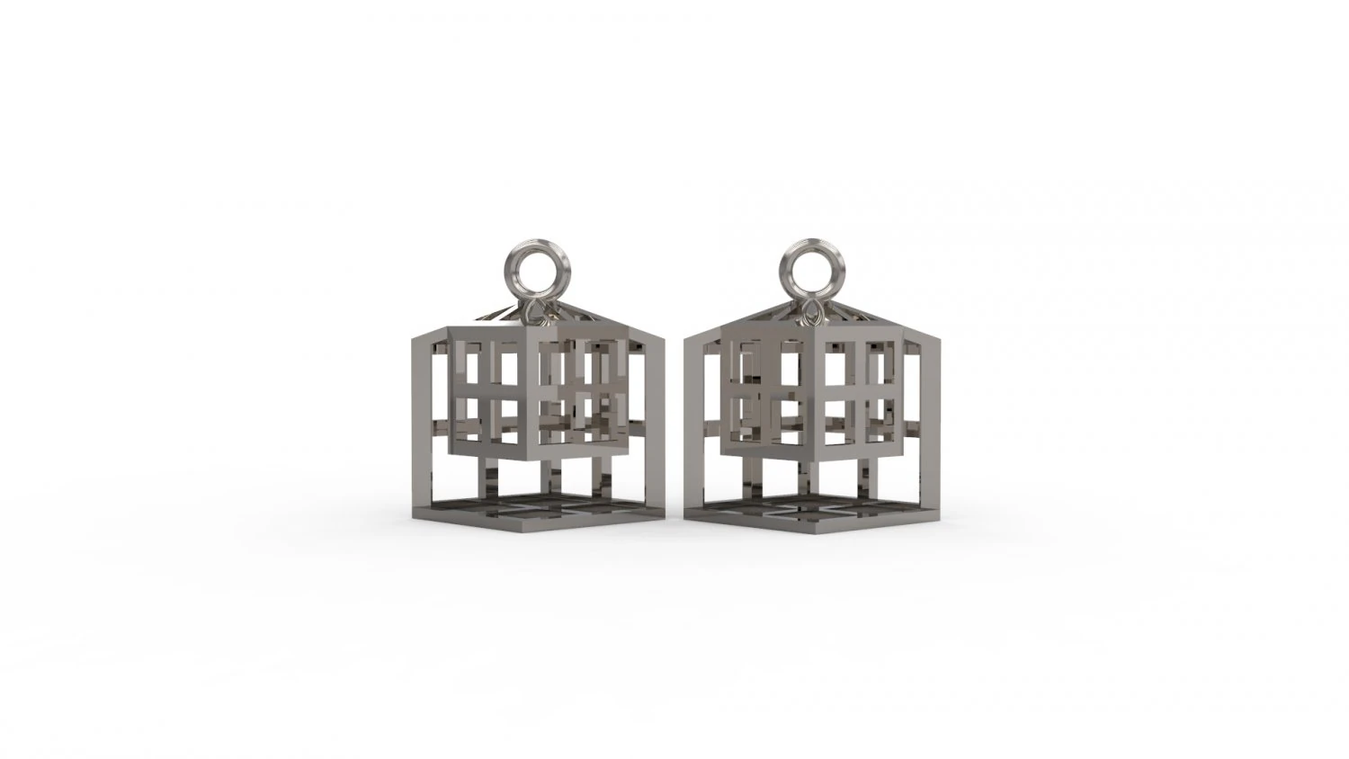 earring 54 3D Print Model .c4d .max .obj .3ds .fbx .stl .blend 