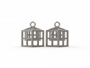 earring 54 3D प्रिंट मॉडल