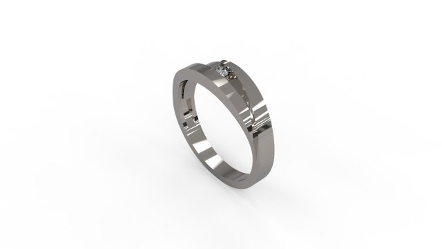 woman band ring 120 3D Print Model .c4d .max .obj .3ds .fbx .stl .blend 