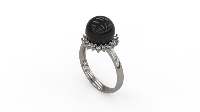 woman solitaire ring 122 3D 打印模型 .c4d .max .obj .3ds .fbx .stl .blend 