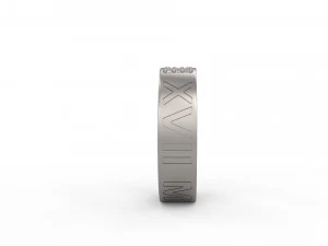 man band ring 28 3D Print Model