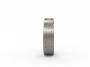 man band ring 28 Modello di stampa 3D