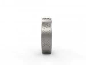 man band ring 28 3D Print Model