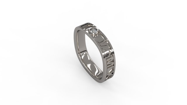 man band ring 24 Model Cetak 3D .c4d .max .obj .3ds .fbx .stl .blend 